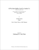 If We But Suffer God To Guide Us SATB choral sheet music cover